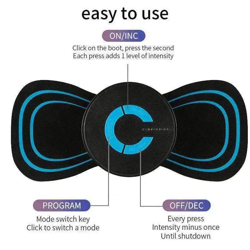 Portable Adjustable Neck Massager for Neck, Shoulders