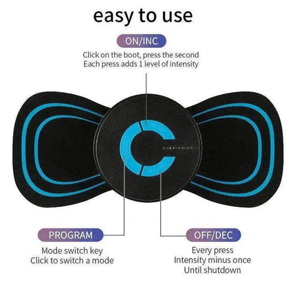 Portable Adjustable Neck Massager for Neck, Shoulders