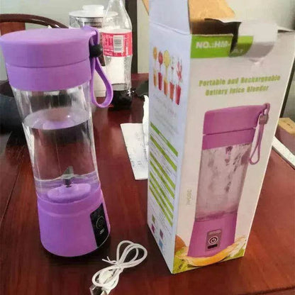 Portable Blender With USB Rechargeable Mini Fruit Juice Mixer