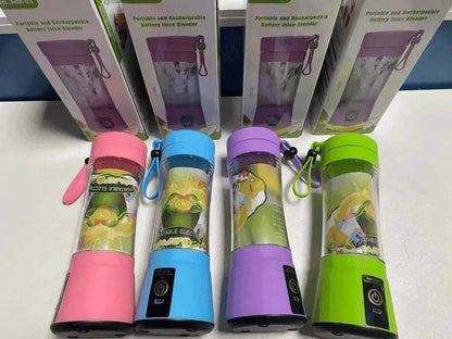 Portable Blender With USB Rechargeable Mini Fruit Juice Mixer