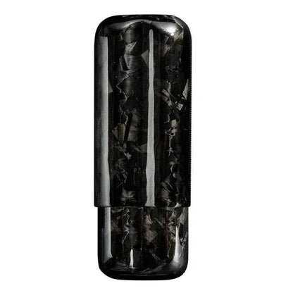 Portable Carbon fibre Travel Cigar case.