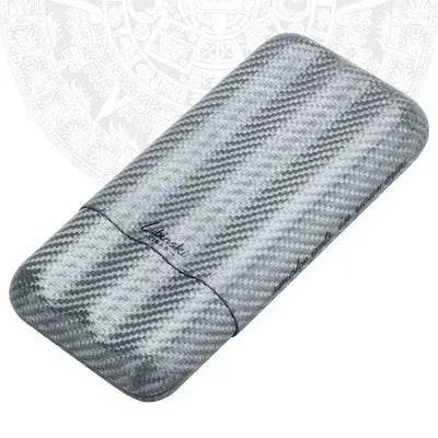Portable Carbon fibre Travel Cigar case.
