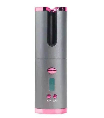 Portable LCD Hair Curler: Rechargeable, Ceramic, Auto Rotating