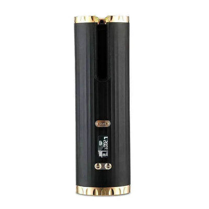 Portable LCD Hair Curler: Rechargeable, Ceramic, Auto Rotating