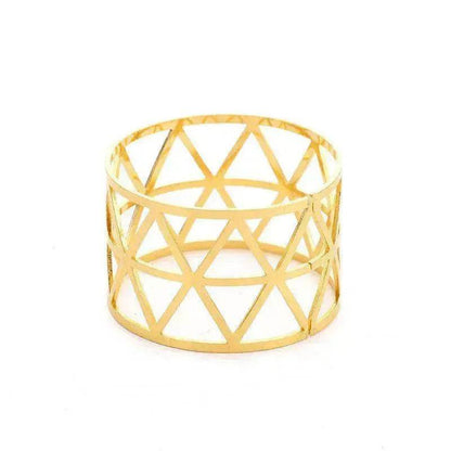 Prismatic Elegant Non-package Napkin Ring
