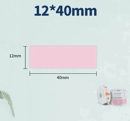 Pure color label thermal paper