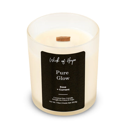 Pure Glow Candle | Rose + Currant