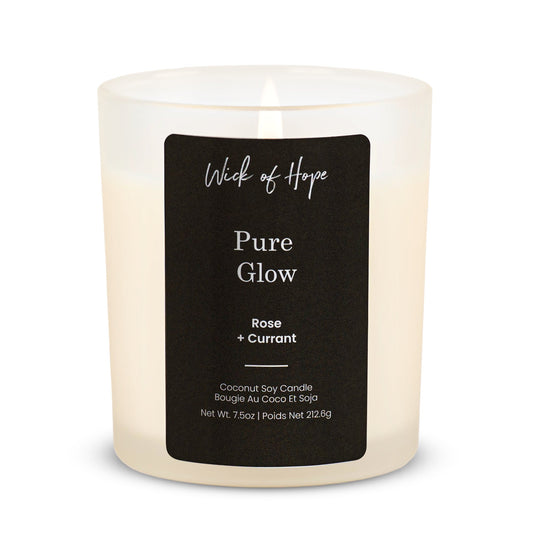 Pure Glow Candle | Rose + Currant