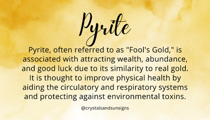 Pyrite Gemstone Bracelet - The Stone of Abundance