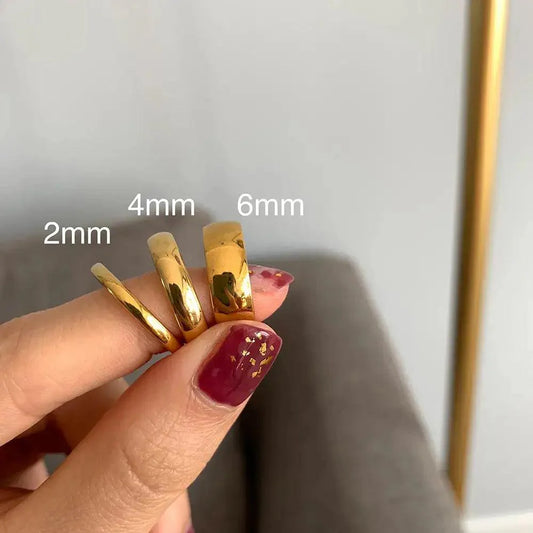 Bague en or ternie