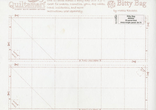Bitty Bag Printed Interfacing