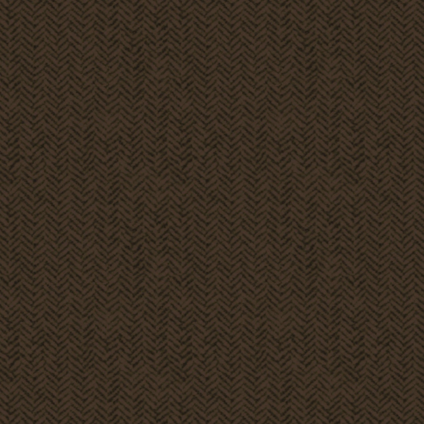 Basic Herringbone Wool - Brown/Charcoal