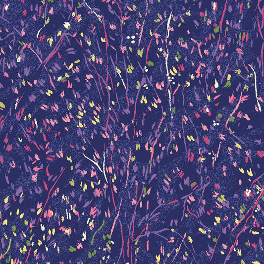 Laura Berringer - Rethink Pinks - Dk Blue Fields - R210154-DKBLUE