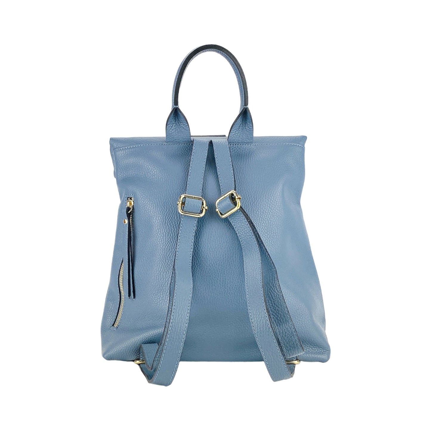 RENATO BORZATTA Sac à Dos Moderne Souple pour Femme – Cuir Véritable, Fabriqué en Italie