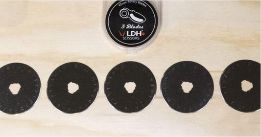 Lames de cutter rotatif LDHEdition 45 mm (lot de 5)