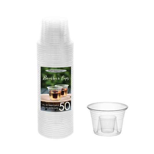 Gobelets souples transparents en plastique de 3 oz