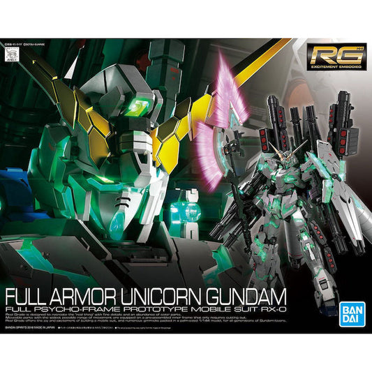 Mobile Suit Gundam Unicorn RG Full Armor Unicorn Gundam 1/144