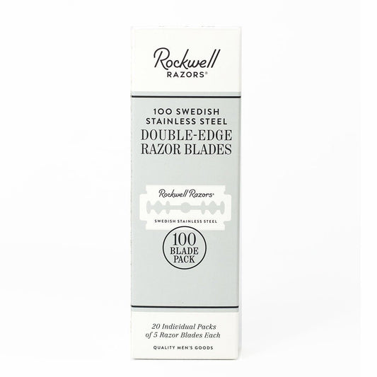 Rockwell Double-Edge Blades - 100-Pack