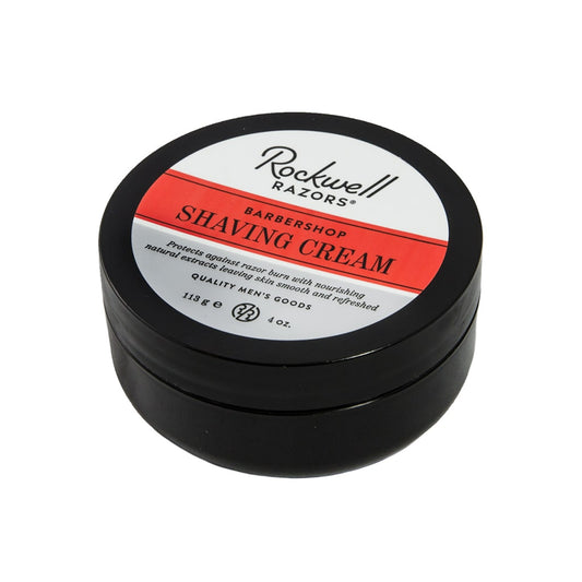 Crème de Rasage Rockwell Razors Parfum Barbier (113g)