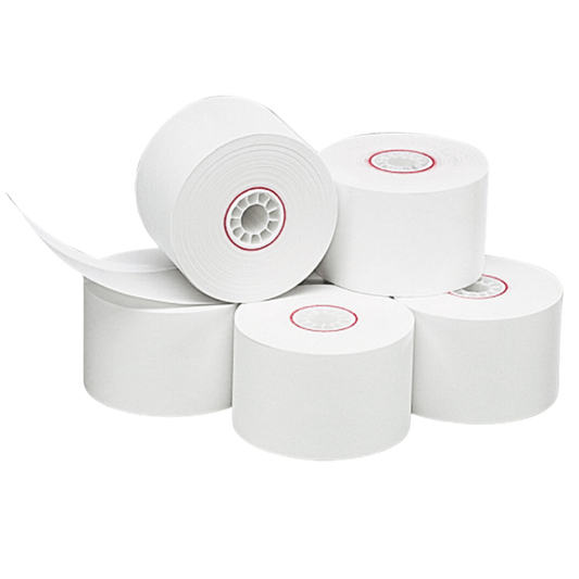 Rouleaux de papier thermique pour caisse enregistreuse 2,25" x 75'