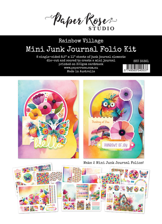 Kit Mini Folio Rainbow Village 35361