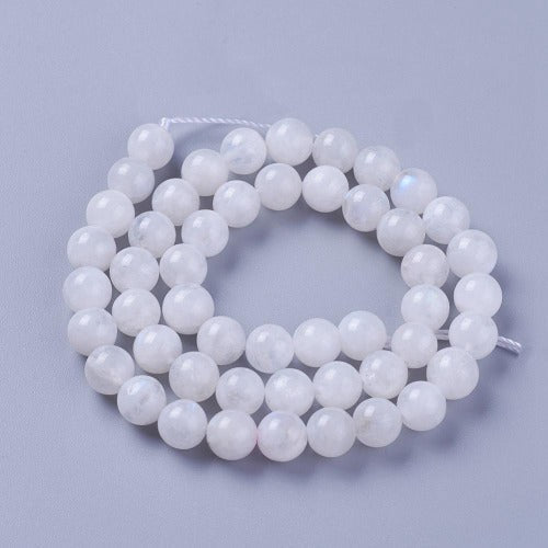 Perles de pierre de lune arc-en-ciel