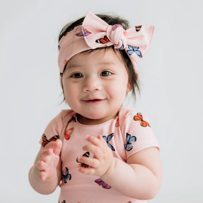 Baby/Kids' Bamboo Headwrap | Bumblebee Meadow