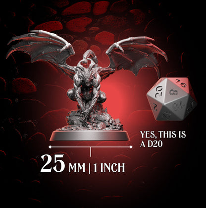 Winged Demon | Medium (1in base) | 5e