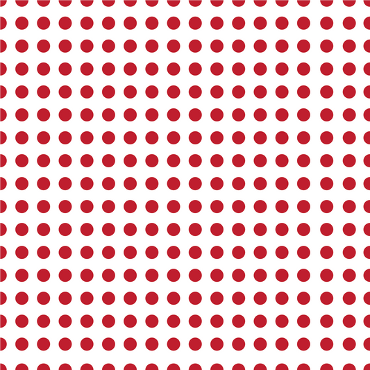 Craft HTV  Red Polka Dots Pattern