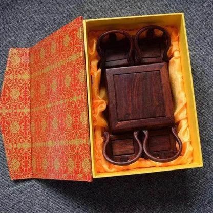 Red Rosewood Antique Creative Table And Chair Furniture Ornaments