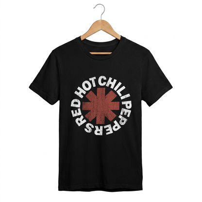 Red Hot Chili Peppers Distressed Asterisk T-Shirt