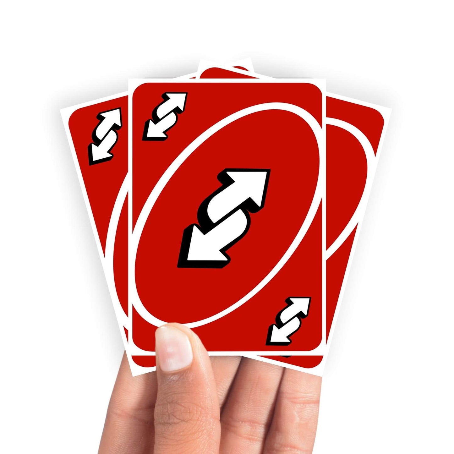 Reverse Red Card Sleeves