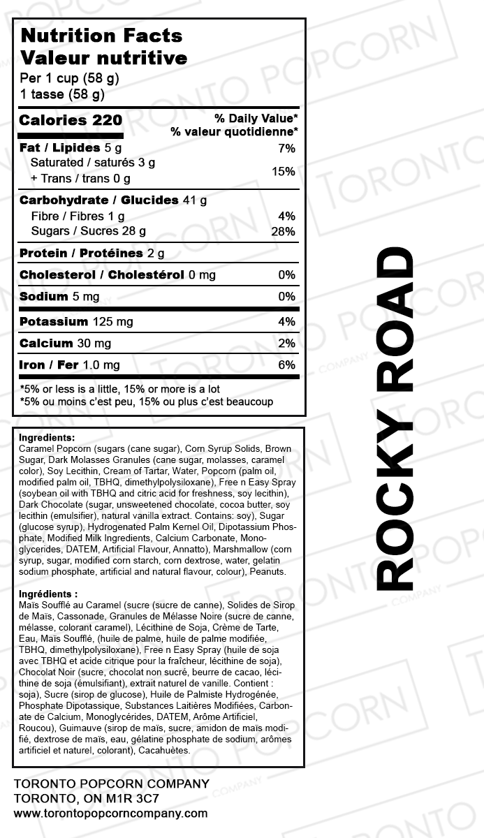 Popcorn Rocky Road
