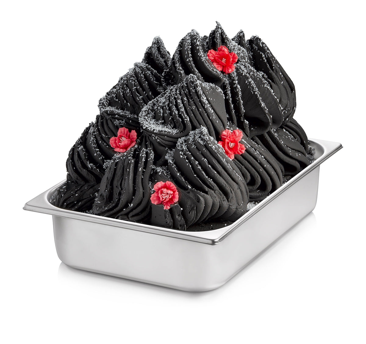 Base prête Black Hawaii pour Gelato et Crème Glacée Soft Serve - Caisse de 8 sacs de 1,45 KG - Rubicone Canada - Livraison gratuite au Canada pour les commandes de plus de 199 $ CA