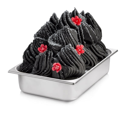 Vegan Black Hawaii Ready Base for Gelato & Soft Serve - Case of 8 x 1.45 KG bags - Rubicone Canada - Ships Free Within Canada on Orders Above CAD $199