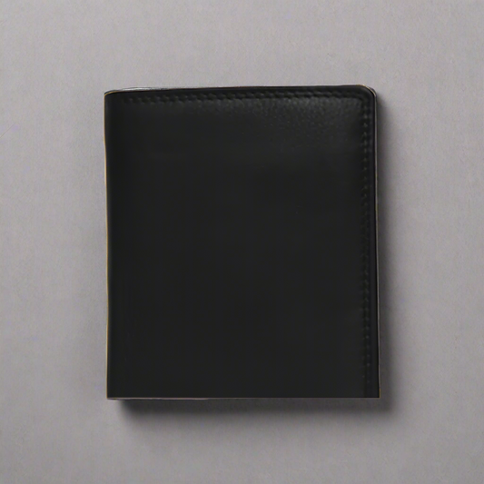 Rugged Earth Men's Leather Wallet with Coin Pocket
