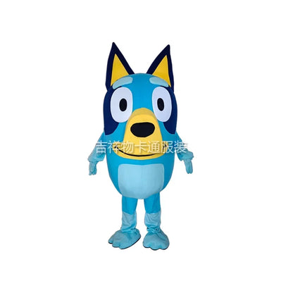 Costume de poupée de dessin animé Dog, 1:1, pour adulte, marche, cosplay, performance, activité, accessoires