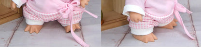LABUBU Time To Chill TPR Vinyl Doll Clothes Changeable Outfit Set Dress Up Costume Replacement Collectible Toy Gift