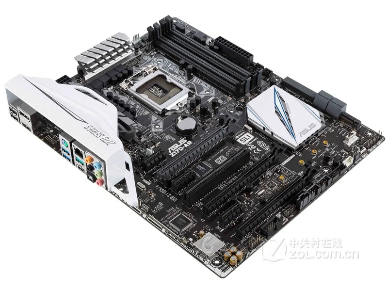 ASUS Z170-AR Motherboard M.2 NVME For Sixth Gen Core Motherboard Socket LGA1151 DDR4 Z170 Desktop  ATX Used