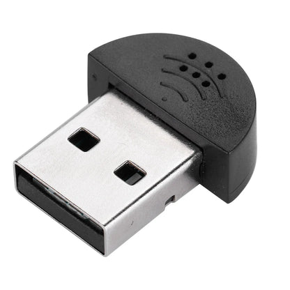 Mini microphone portable USB, microphone vocal de studio, adaptateur audio statique pour ordinateur PC