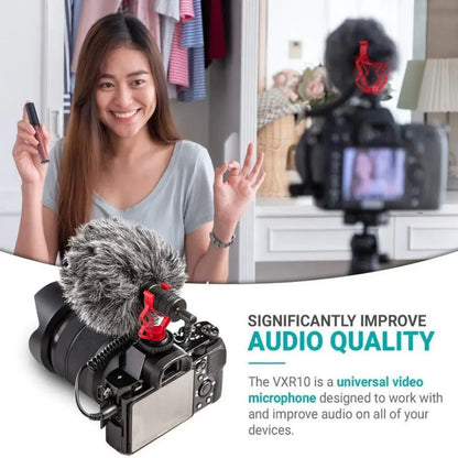 Microphone de fusil de chasse vidéo à condensateur pour entretien professionnel, avec câble Audio de 3.5mm, pour caméscope DSLR DV, iPhone, Smartphone Android
