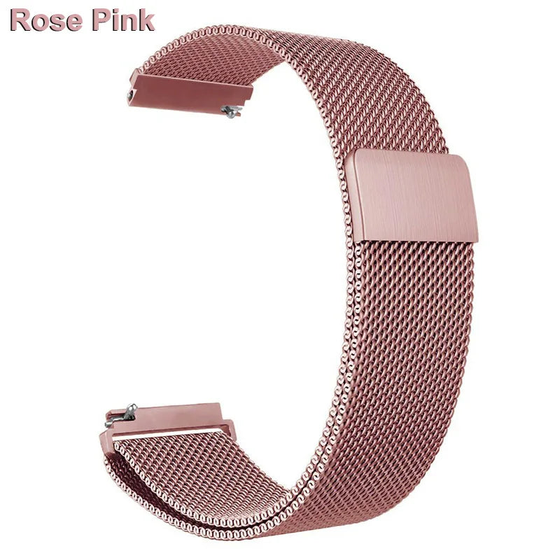 Bracelet en métal pour Fitbit Versa 2 3 4 Lite Sense Band Wrist Milanese Sense 2 Bracelet de rechange à boucle magnétique Fitbit Watchband