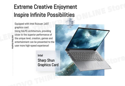 【2025 New】Lenovo ThinkBook 14+ Laptop U5-225H/U7-255H/U9-285H Arc 130T/140T 14.5inch 3K 120Hz Matte Screen