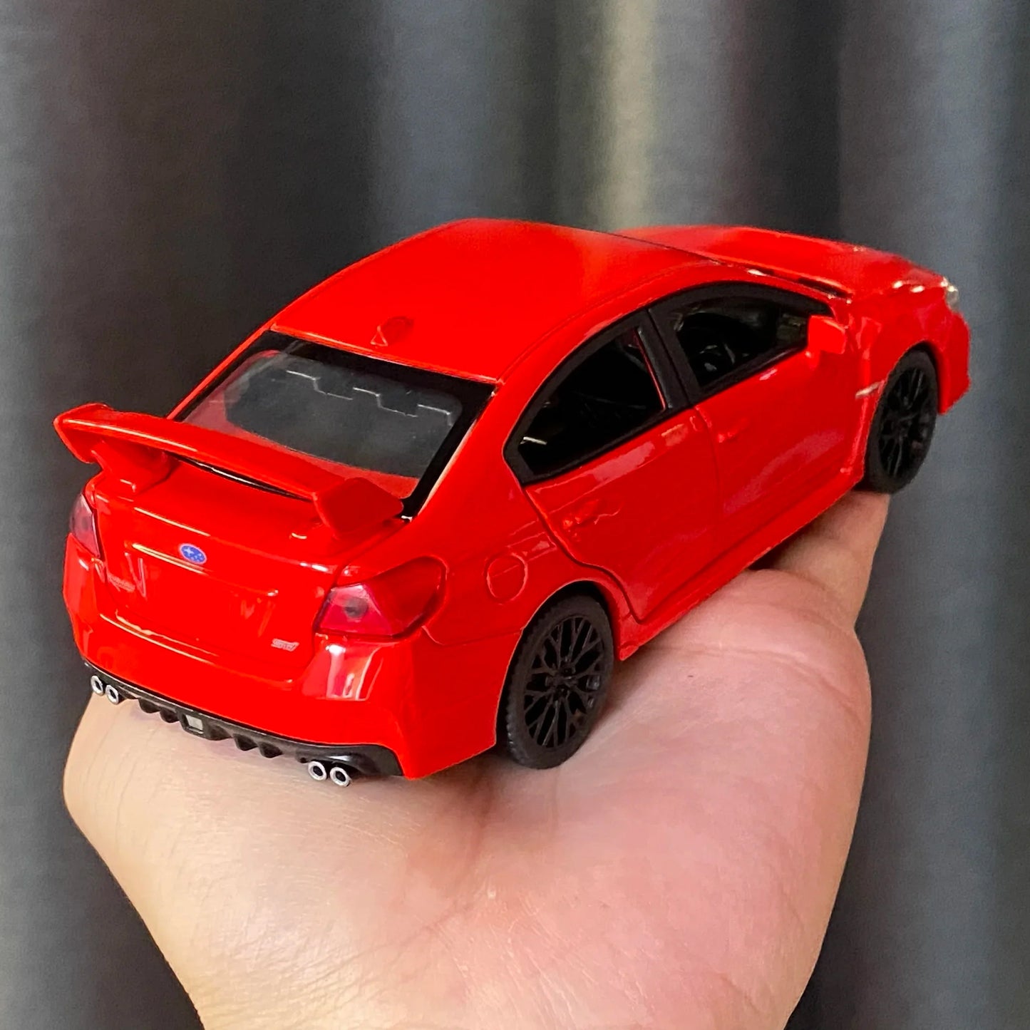 1:30 Subaru Impreza WRX STI 2020 supercar alliage moulé sous pression modèle accessoires de voiture ornements intérieurs de voiture saint valentin pour ami