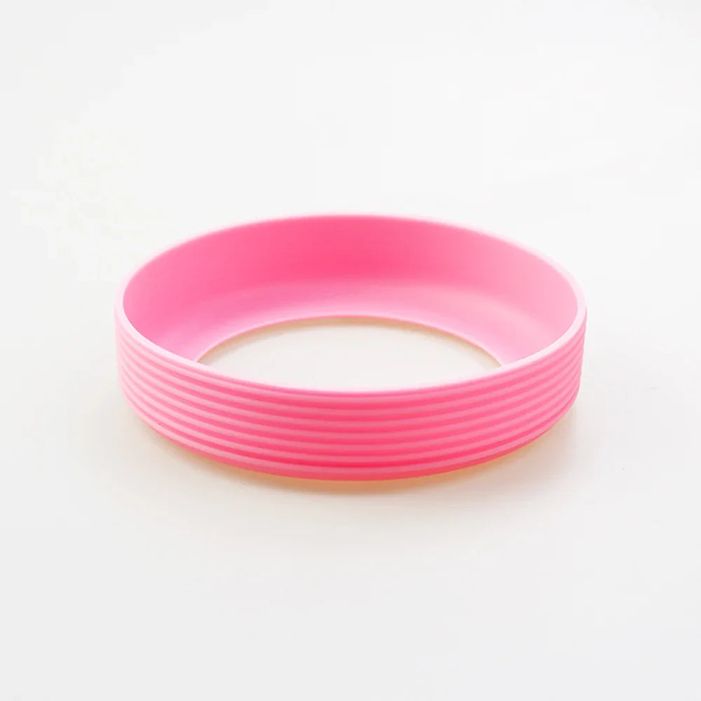 Silicone world Silicone Cup Bottom Protective Cover Wear Resistant Botto Cup Holder 9.5CM Thermos Cup Base Protective Case