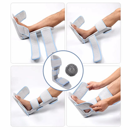 Orth4WD Orthmedical Knitted Walker Boot, Orth4WD Orthèse de pied, Orth4WD Entorse Brooperations Parker, Fracture réglable Walker Cast Boot