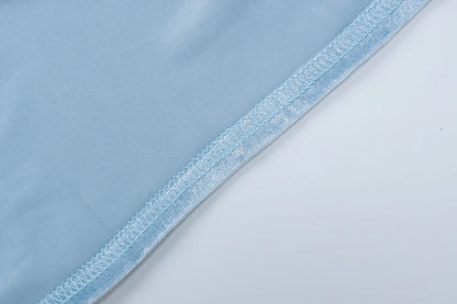 Hugcitar Robe Longue Maxi Fendue Sexy en Velours avec Col Drapé Sans Manches, Nouvelle Mode 2025, Robe de Soirée Élégante pour Femme, Streetwear Y2K