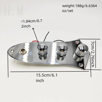 Fournir des accessoires de guitare électrique, circuit imprimé JB pour basse électrique, circuit imprimé pour basse électrique