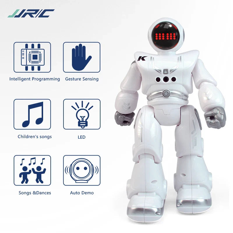 JJRC-Robot R18 avec pigments rc, présentation automatique, robot intelligent rc, capteur de geste, robots intelligents, jouets pour enfants, cadeau