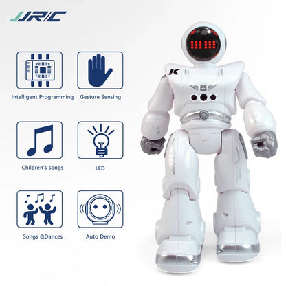 JJRC-Robot R18 avec pigments rc, présentation automatique, robot intelligent rc, capteur de geste, robots intelligents, jouets pour enfants, cadeau